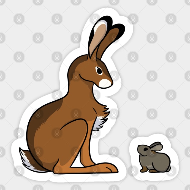 Small & Tall Sticker by DeguArts